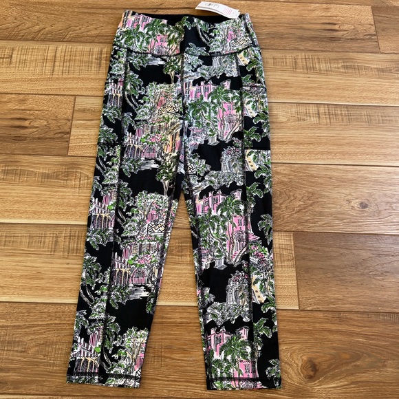 NWT Lilly Pulitzer UPF 50+ Luxletic 24" Weekender High Rise Midi Legging - Picture 8 of 17